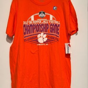Fanatics Clemson Tigers Orange 2017 ACC Championship Game T-Shirt